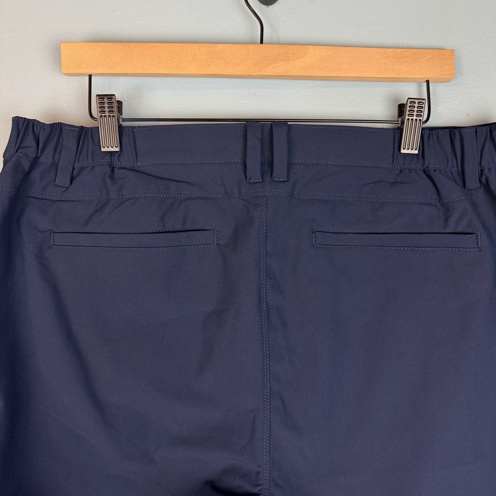 Cuts AO Jogger Mens XL Navy Blue Performance Tech Stretch Tapered Pants Commuter - Picture 4 of 10
